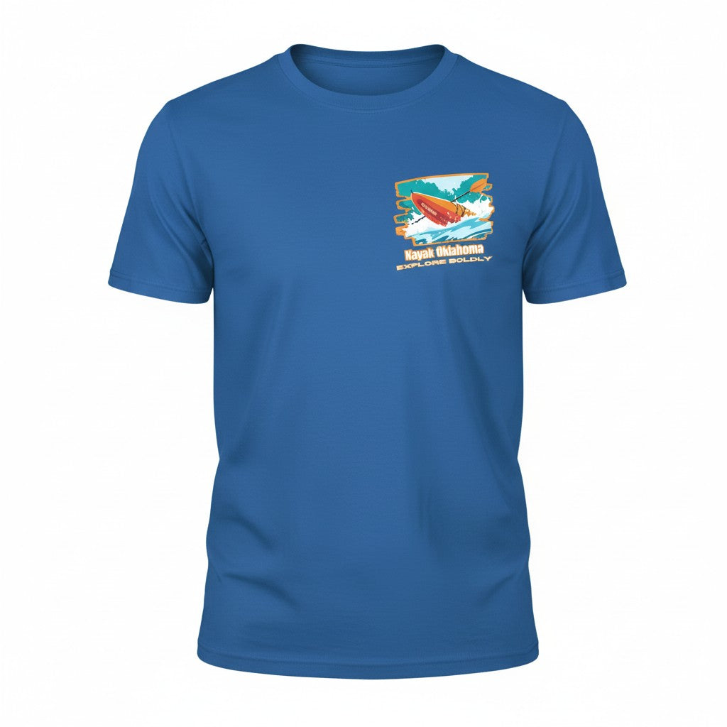 Kayak Oklahoma Explore Boldly Tee!