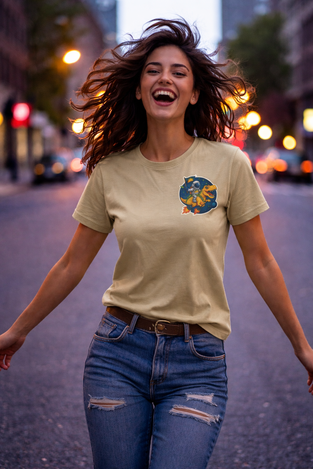 Astro Taco Rider Tee | Oklahoma Aerospace Week Tribute Shirt