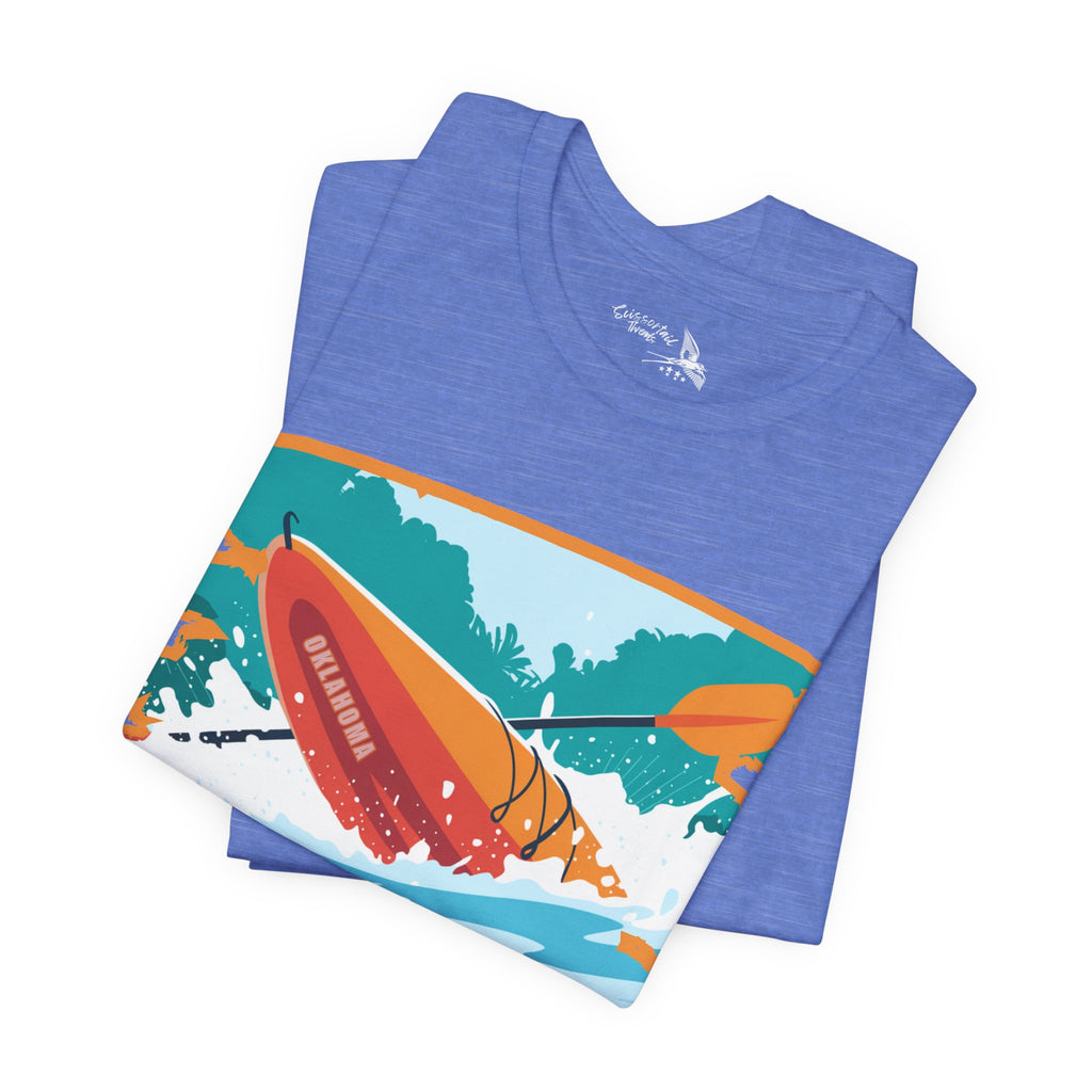 Kayak Oklahoma Explore Boldly Tee!