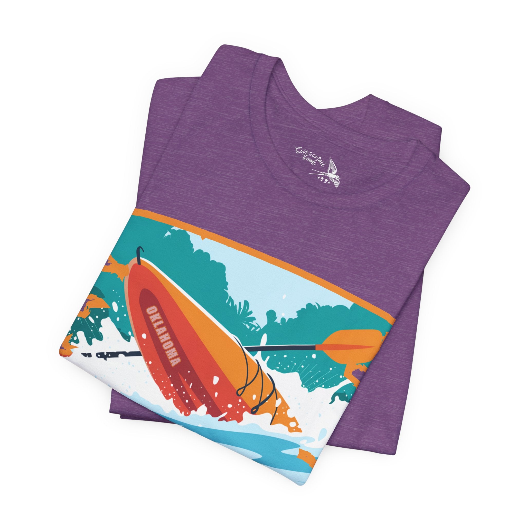 Kayak Oklahoma Explore Boldly Tee!