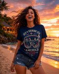 Sea to Shining Sea America 250 Navy Short Sleeve T-Shirt
