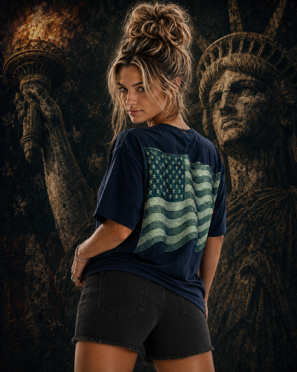 Liberty Still Stands Short Sleeve Tee