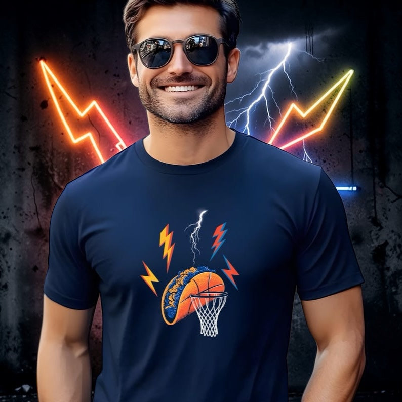 Let's Get Tacos After the Game! | OKC Thunder Taco Basketball Tee | Game Day Shirt | Thunder Fan Gift | Taco Lover Tee