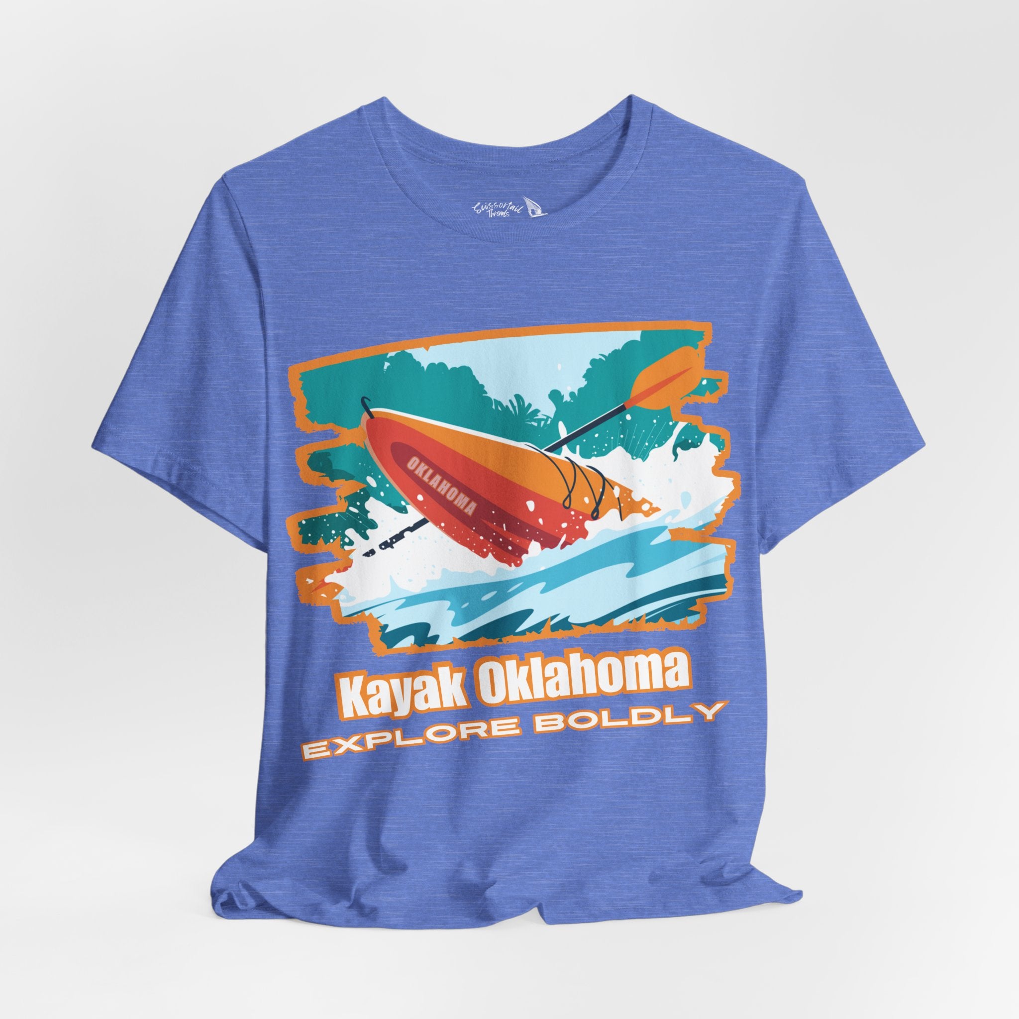 Kayak Oklahoma Explore Boldly Tee!