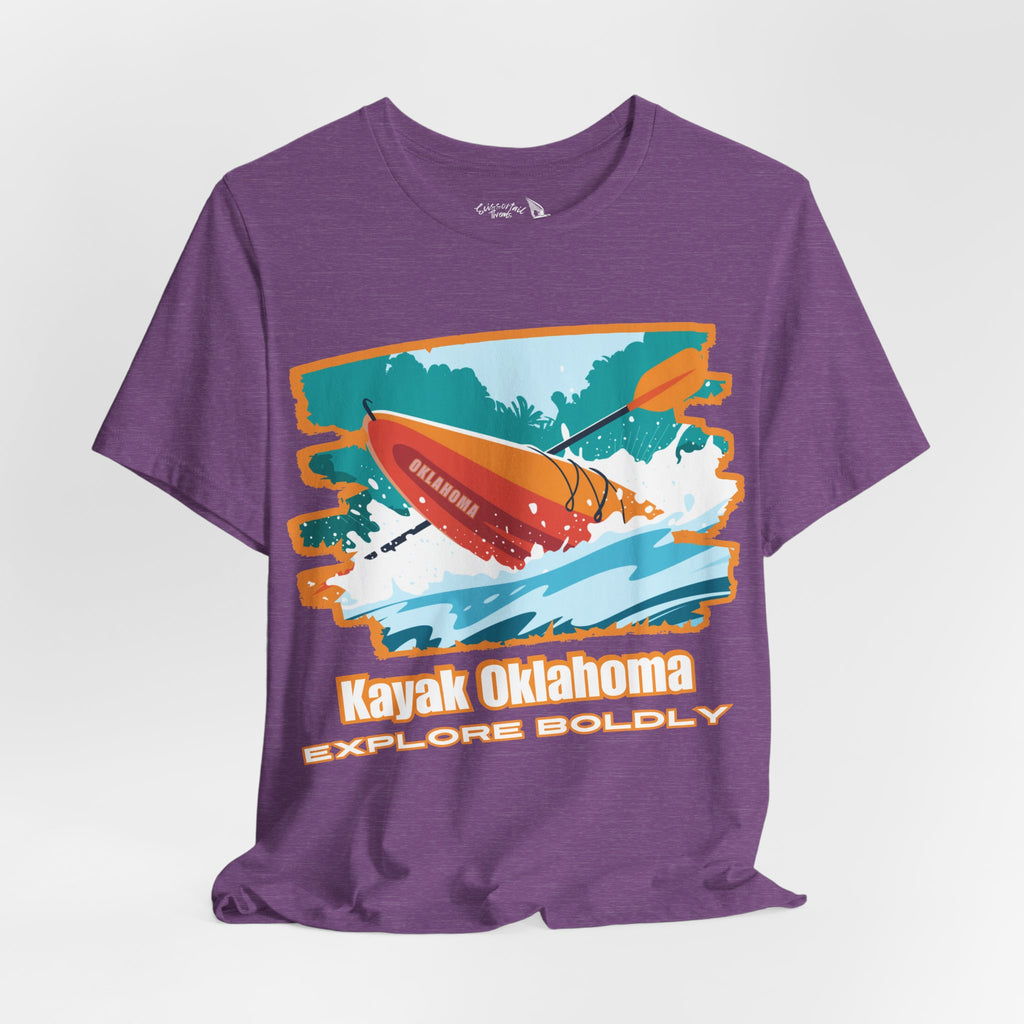 Kayak Oklahoma Explore Boldly Tee!