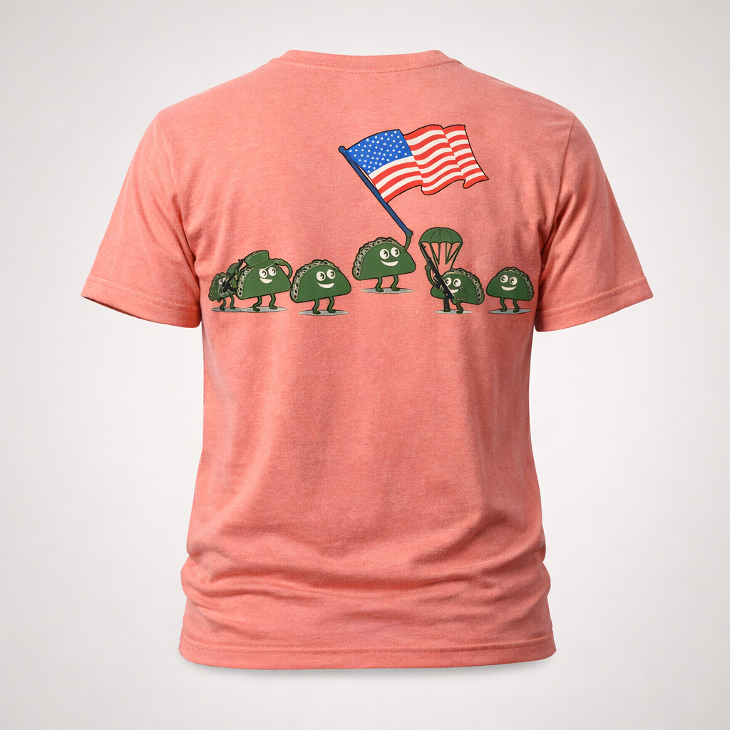 Taco Troop Tee — The Green Army Taco Soldiers Shirt