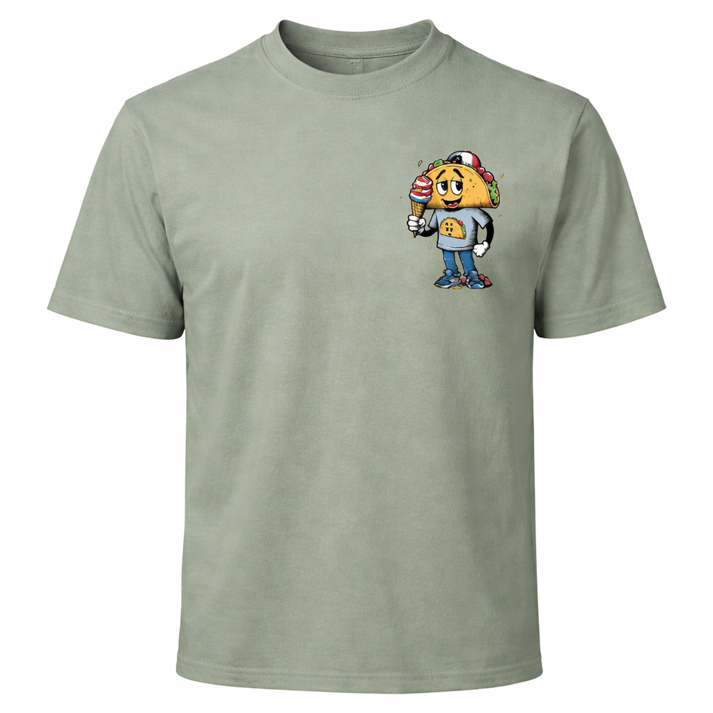 🌮 Taco-Ice Cream 4th of July Man Tee