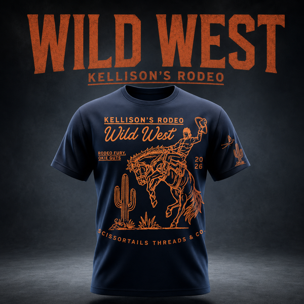Wild West Kellison’s Rodeo Short Sleeve T-Shirt