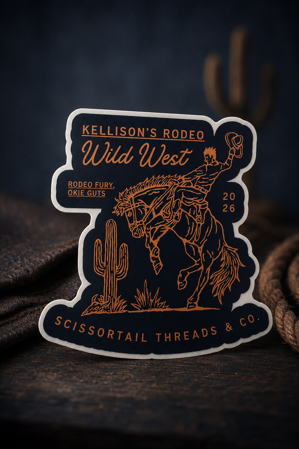 Wild West Kellison’s Rodeo Sticker