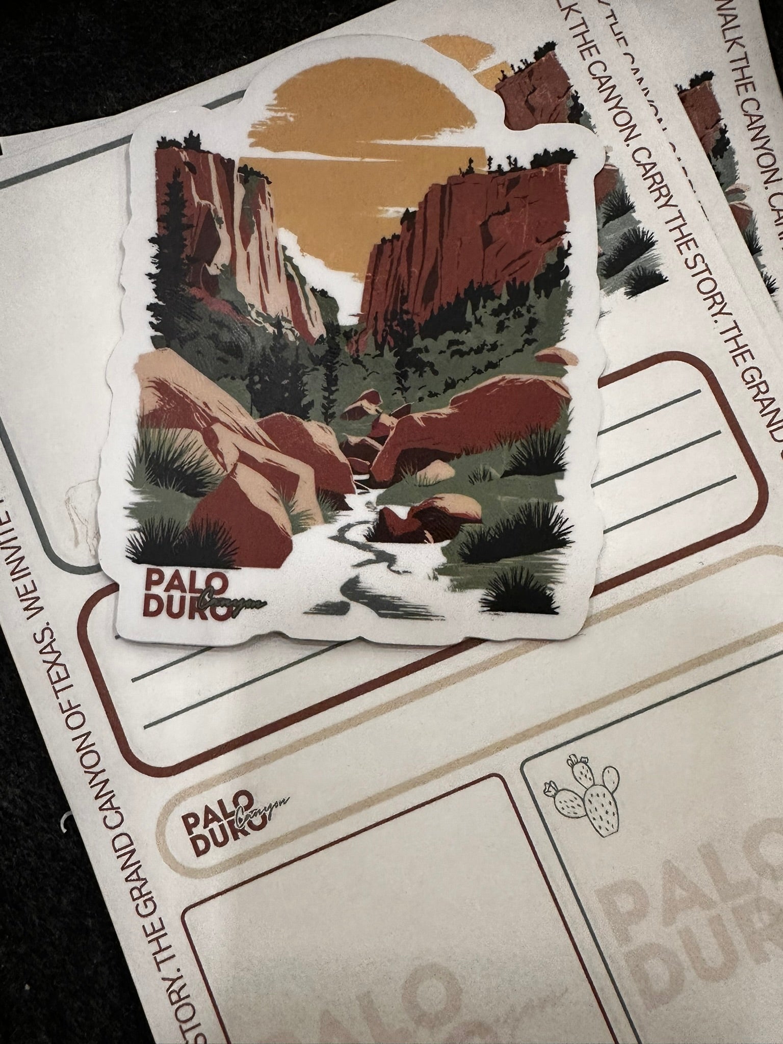 Palo Duro Canyon Sticker — The Grand Canyon of Texas