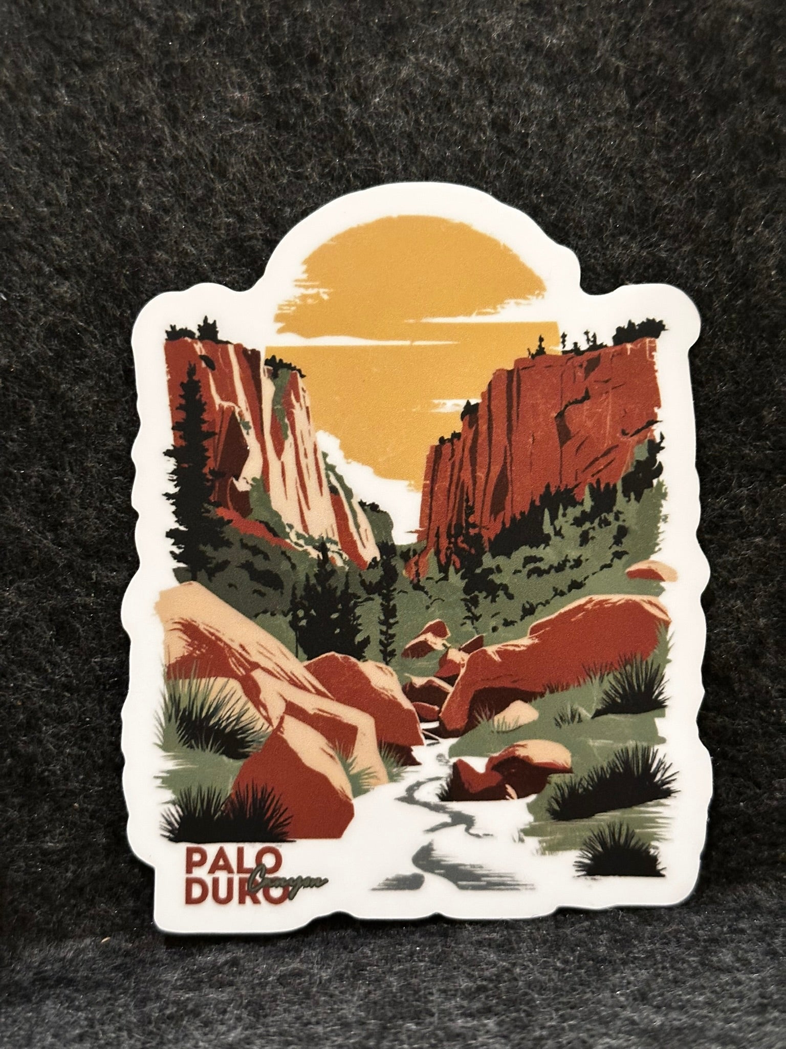 Palo Duro Canyon Sticker — The Grand Canyon of Texas