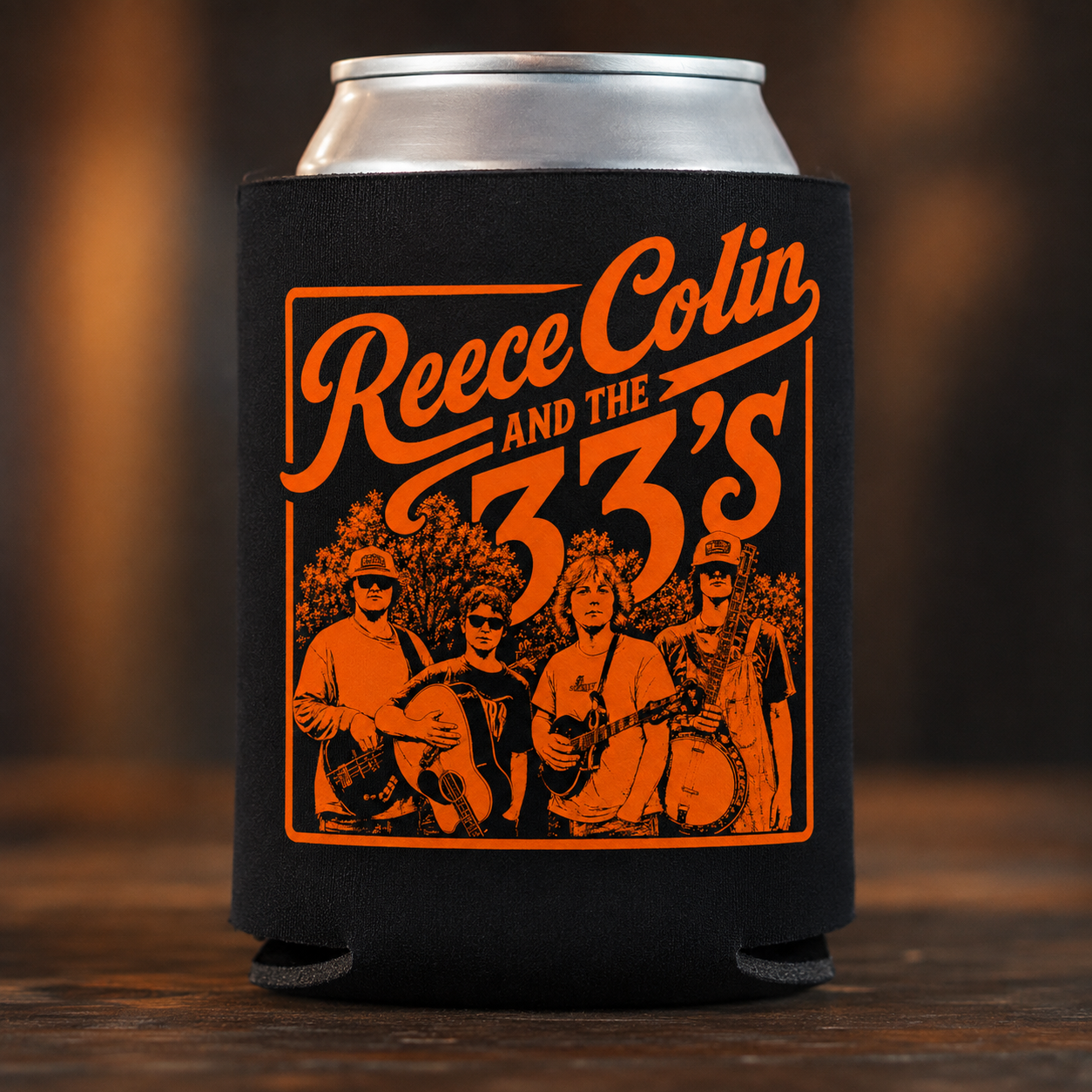 Reece Colin & the 33’s | Black Can Cooler