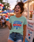 America 250 Big Word Bigger Birthday Tee