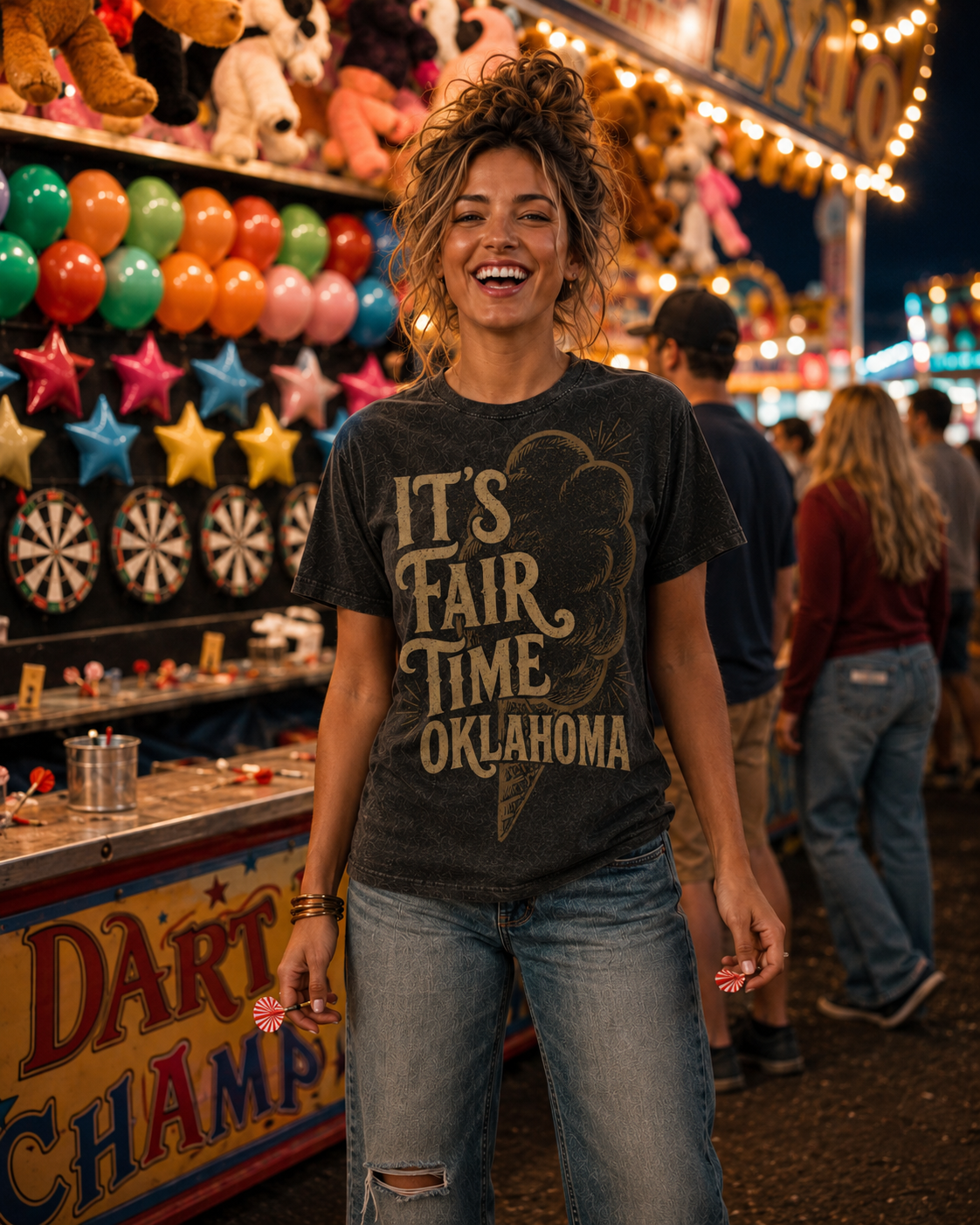 It’s Fair Time Cotton Candy Tee