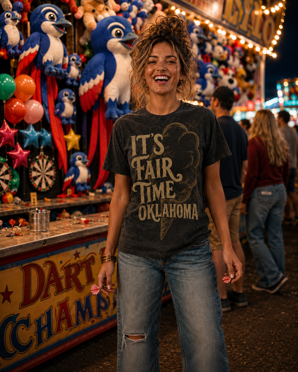 It’s Fair Time Cotton Candy Tee