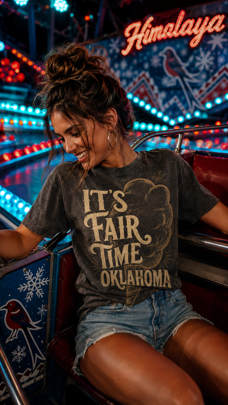 It’s Fair Time Cotton Candy Tee