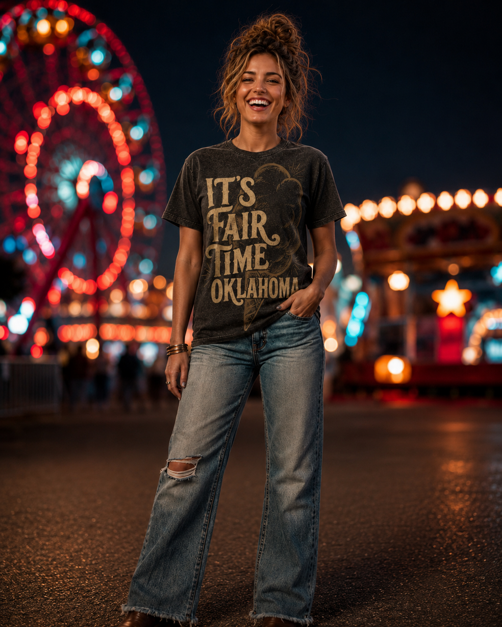 It’s Fair Time Cotton Candy Tee