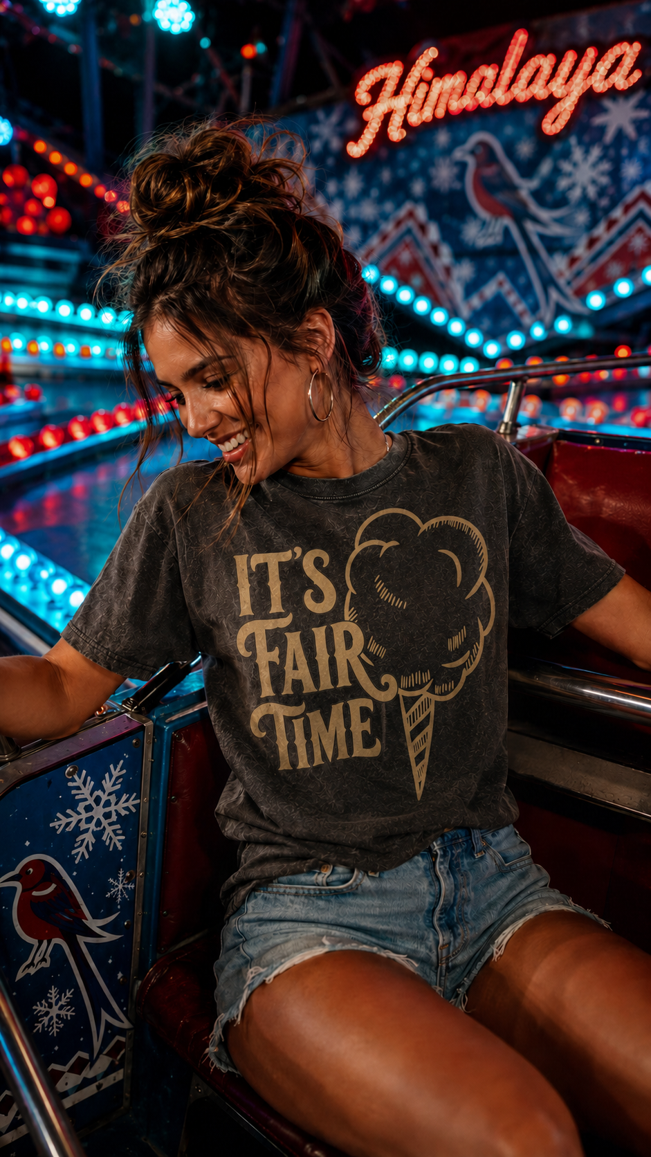 It’s Fair Time Cotton Candy Tee