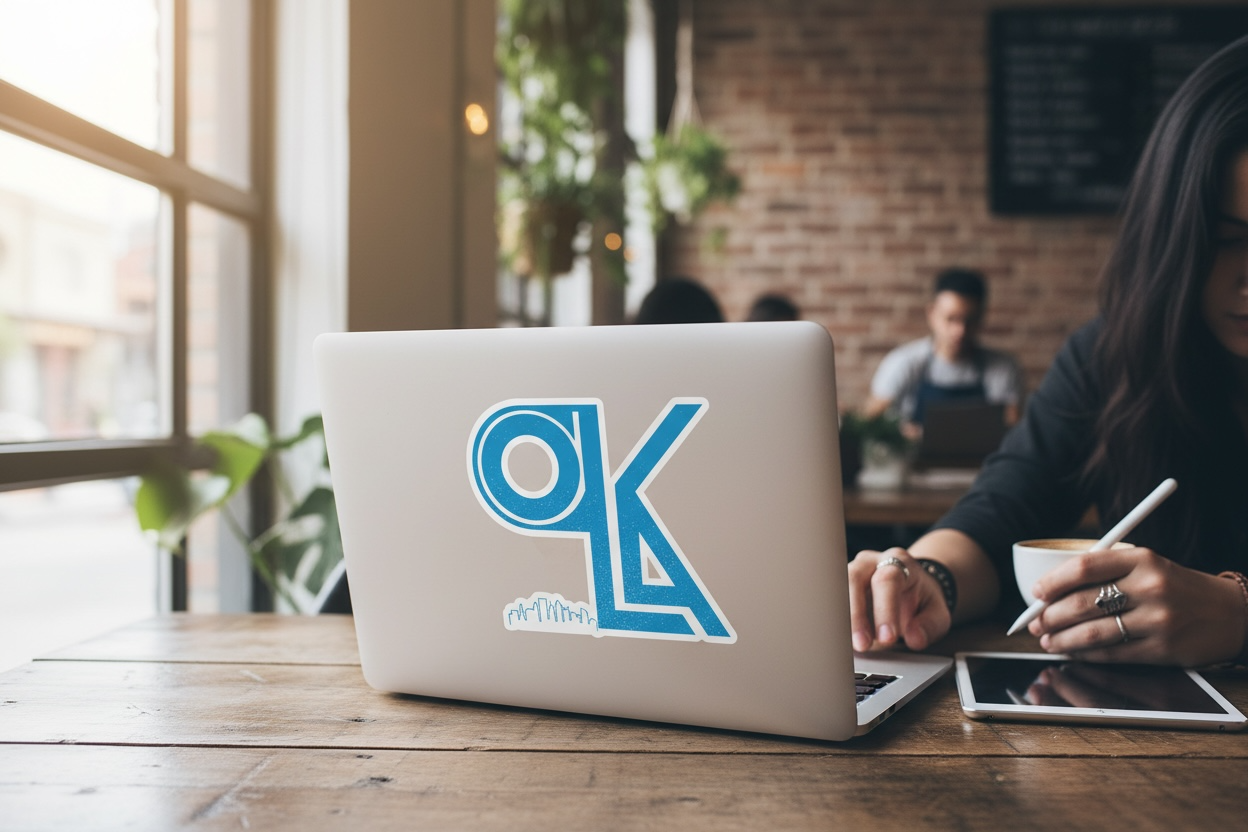 OKLA Die-Cut Sticker — Oklahoma City Hometown Sticker