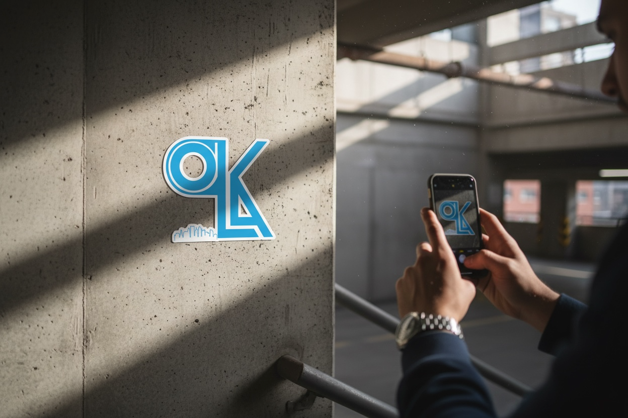 OKLA Die-Cut Sticker — Oklahoma City Hometown Sticker