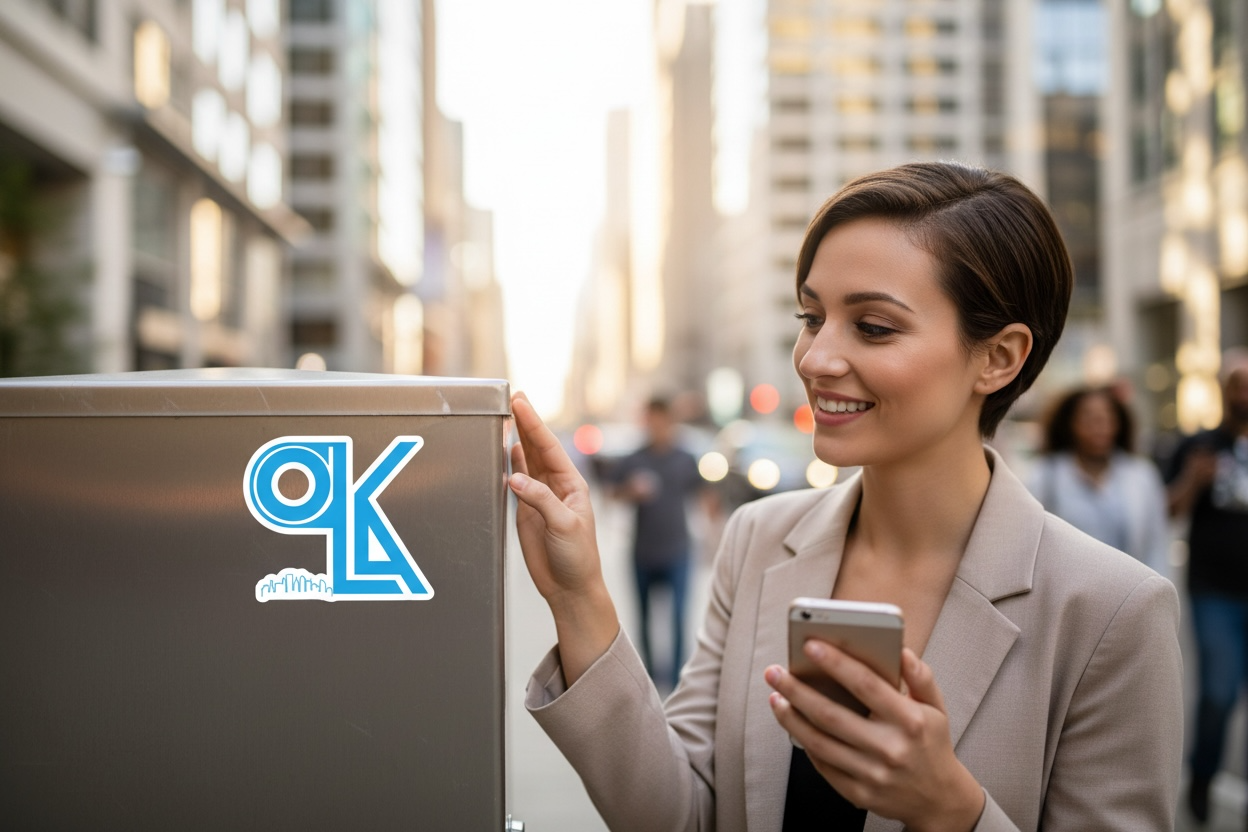 OKLA Die-Cut Sticker — Oklahoma City Hometown Sticker