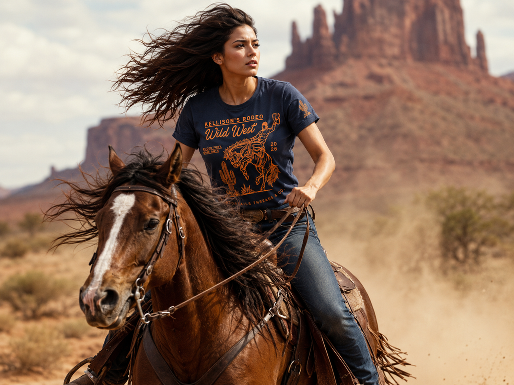 Wild West Kellison’s Rodeo Short Sleeve T-Shirt