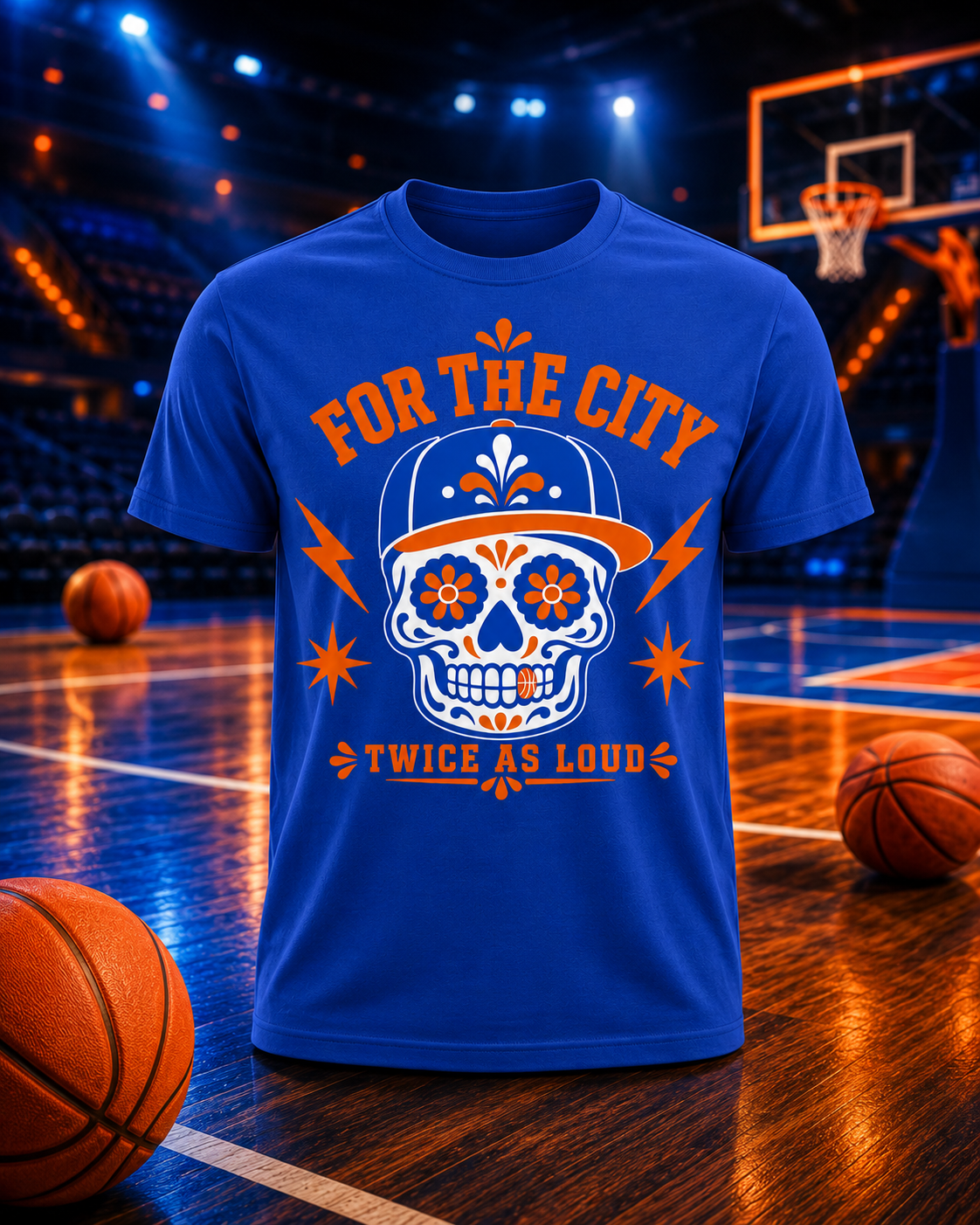 For the City Twice As Loud Thunder Finals T-Shirt