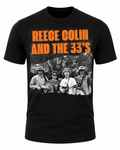Reece Colin & the 33’s Official Tee – Original Photo Black