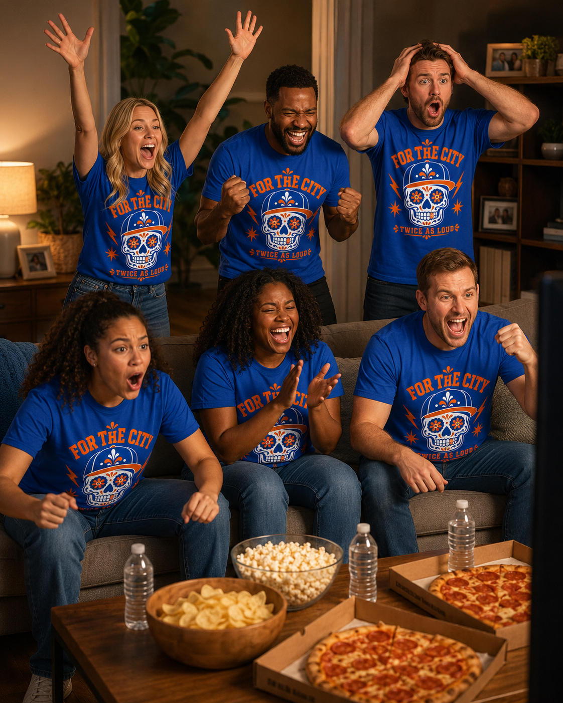 For the City Twice As Loud Thunder Finals T-Shirt