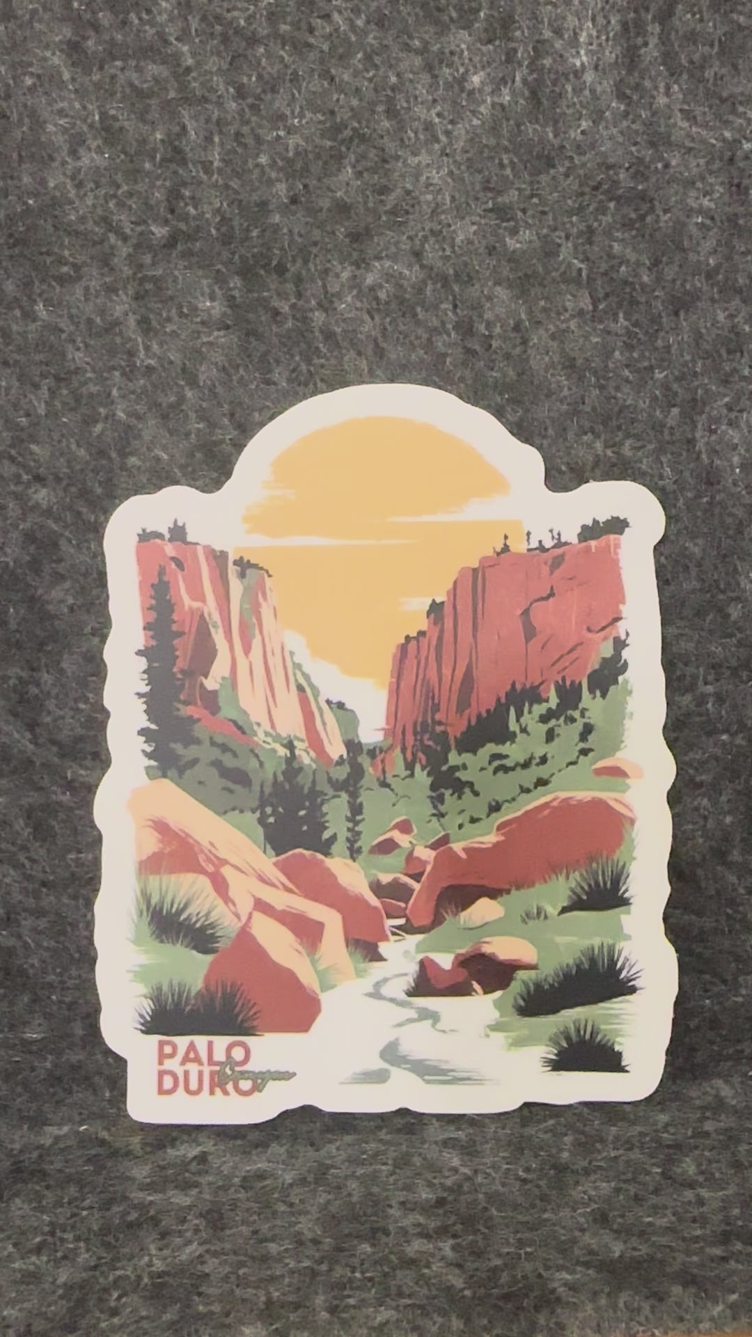 Palo Duro Canyon Sticker — The Grand Canyon of Texas